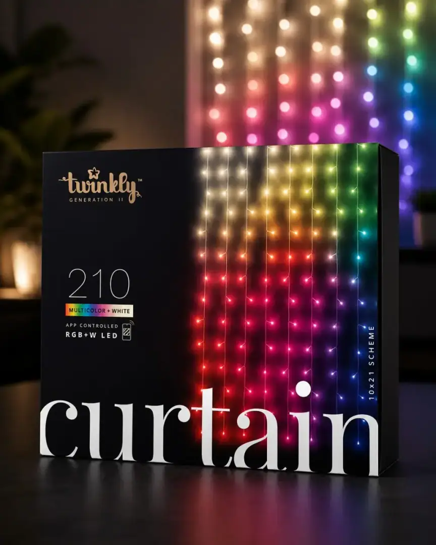 Twinkly Curtain 210 LED RGB+W — imagen 1 de 7