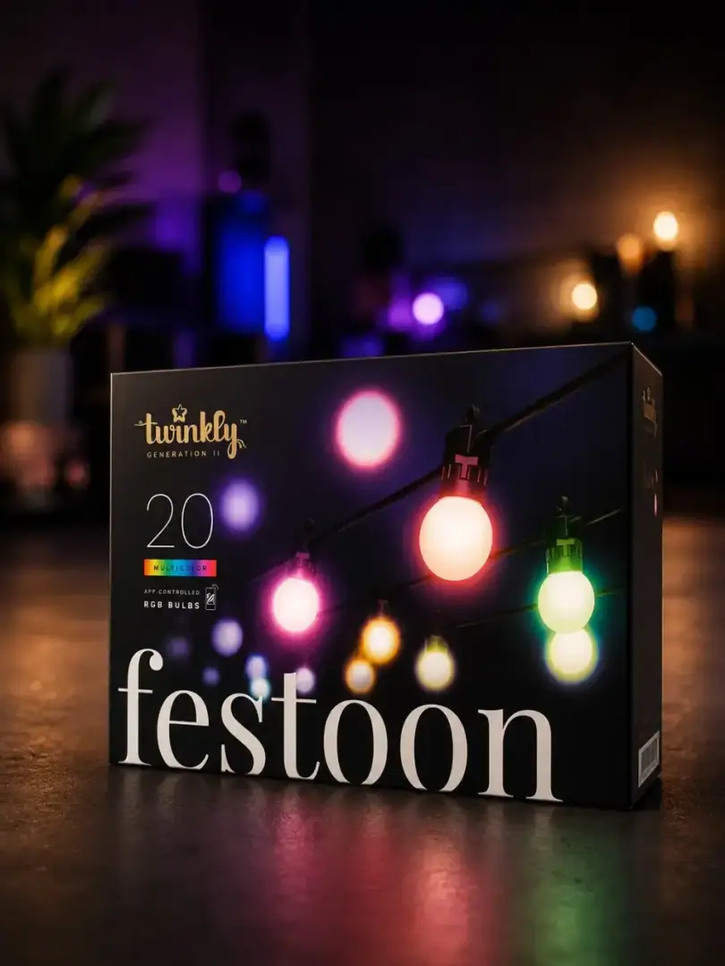 Twinkly Festoon 20 RGB Bulbs