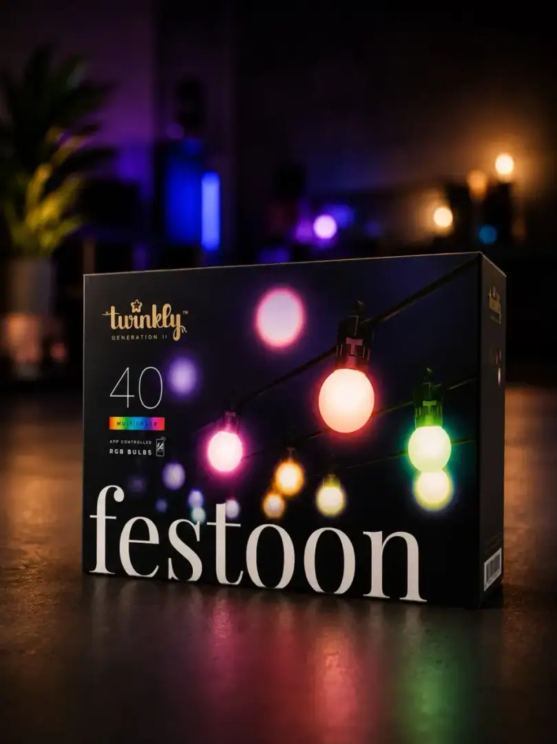 Twinkly Festoon 40 RGB Bulbs